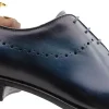 Best Harris Shoes 1913 Harris Firenze 1913 Leather Stringed Shoes Blue
