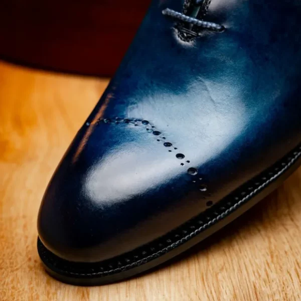 harris_firenze__leather_s_7-1.webp Best Harris Shoes 1913 Harris Firenze 1913 Leather Stringed Shoes Blue