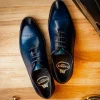 Best Harris Shoes 1913 Harris Firenze 1913 Leather Stringed Shoes Blue