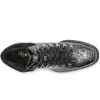 Shop Harris Shoes 1913 Harris Firenze 1913 Pedula Crocodile Print Boots Black