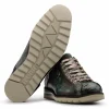New Harris Shoes 1913 Harris Firenze 1913 Penelope Premium Leather Sneakers Green