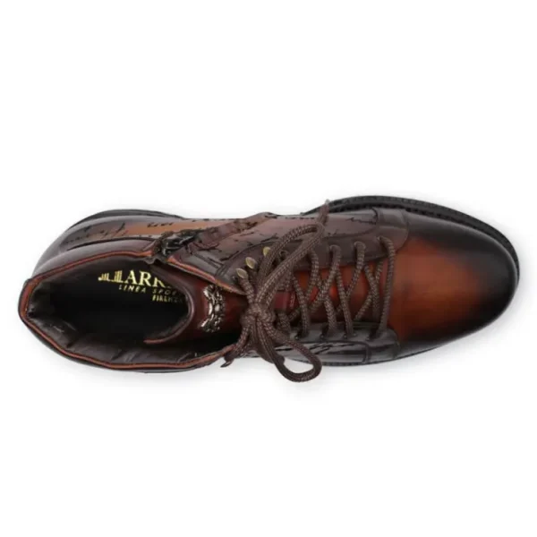 harris_firenze__polacchin_2-3.webp Online Harris Shoes 1913 Harris Firenze 1913 Polacchino Hand-Painted Signature Boot Honey