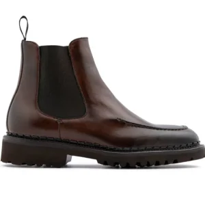 Outlet Harris Shoes 1913 Harris Firenze 1913 Polish Beatles Leather Ankle Boots Brown