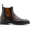 Discount Harris Shoes 1913 Harris Firenze 1913 Polish Beatles Leather Ankle Boots Brown