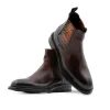 Discount Harris Shoes 1913 Harris Firenze 1913 Polish Beatles Leather Ankle Boots Brown