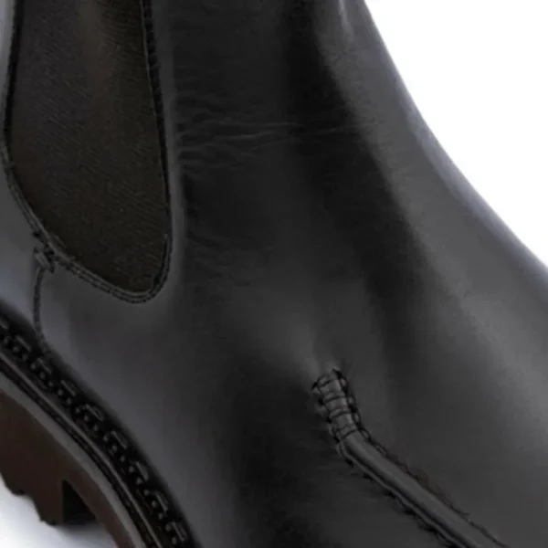Shop Harris Shoes 1913 Harris Firenze 1913 Polish Beatles Leather Ankle Boots Dark Brown DarkBrown