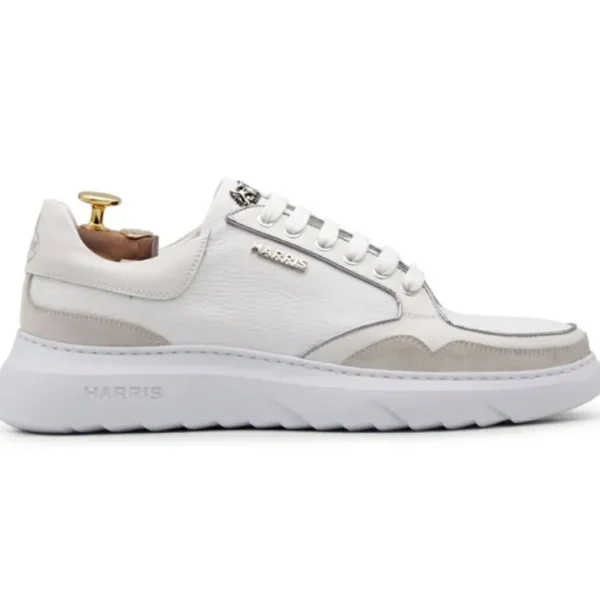 Cheap Harris Shoes 1913 Harris Firenze 1913 Premium Leather Sneakers White