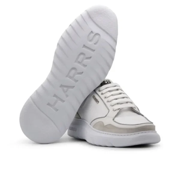 Cheap Harris Shoes 1913 Harris Firenze 1913 Premium Leather Sneakers White