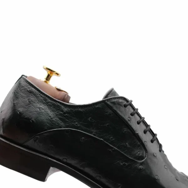 harris_firenze__premium_o_4-1.webp Outlet Harris Shoes 1913 Harris Firenze 1913 Premium Ostrich Leather Oxford Shoes Green