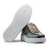 Hot Harris Shoes 1913 Harris Firenze 1913 Printed Leather Sneakers Green