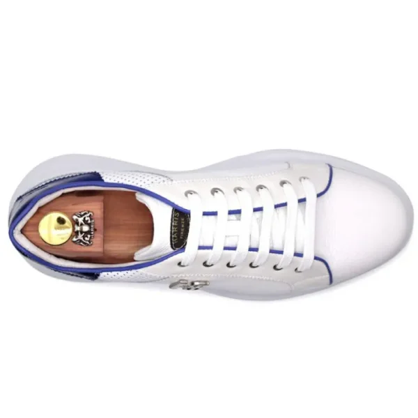harris_firenze__printed_l_2-3.webp Best Sale Harris Shoes 1913 Harris Firenze 1913 Printed Leather Sneakers White