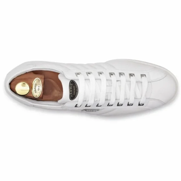 harris_firenze__quilt_cal_1.webp Discount Harris Shoes 1913 Harris Firenze 1913 Quilt Calfskin Sneakers White