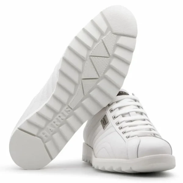 harris_firenze__quilt_cal_2.webp Discount Harris Shoes 1913 Harris Firenze 1913 Quilt Calfskin Sneakers White