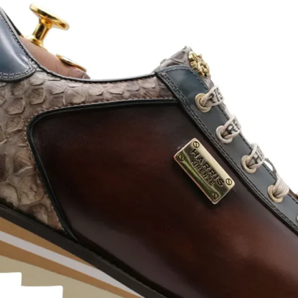 harris_firenze__refined_d_1-1.webp Cheap Harris Shoes 1913 Harris Firenze 1913 Refined Details Leather Sneakers Brown