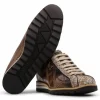 Sale Harris Shoes 1913 Harris Firenze 1913 Refined Details Leather Sneakers Brown
