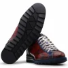 Sale Harris Shoes 1913 Harris Firenze 1913 Refined Details Leather Sneakers Red