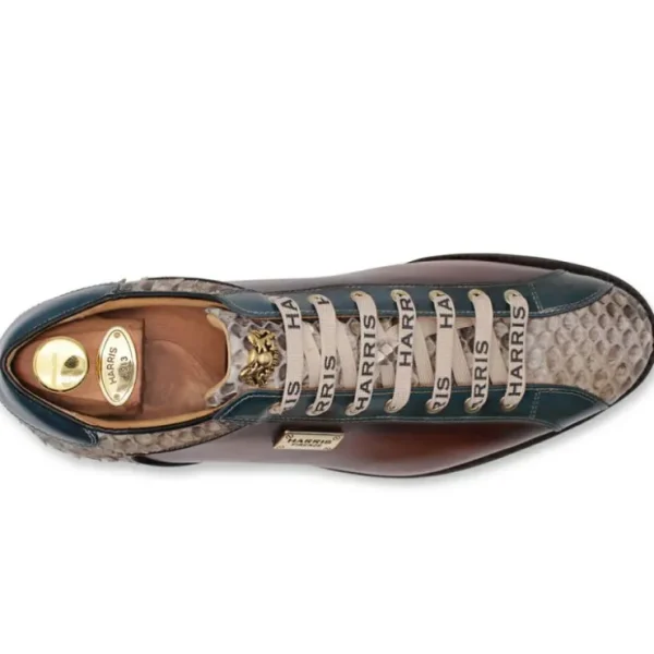 harris_firenze__refined_d_3.webp Cheap Harris Shoes 1913 Harris Firenze 1913 Refined Details Leather Sneakers Brown