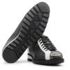 Hot Harris Shoes 1913 Harris Firenze 1913 Rubberized Crocodile Print Sneakers Black