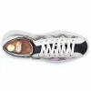 Discount Harris Shoes 1913 Harris Firenze 1913 Rumble Print Leather Sneakers Grey