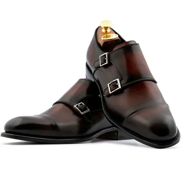 harris_firenze__shaded_do_1.webp Cheap Harris Shoes 1913 Harris Firenze 1913 Shaded Double Monk Strap Brown