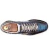 Flash Sale Harris Shoes 1913 Harris Firenze 1913 Shaded Python Sneakers Blue