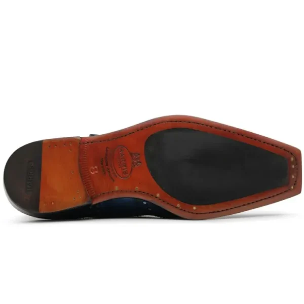 harris_firenze__single_bu_4-2.webp Store Harris Shoes 1913 Harris Firenze 1913 Single Buckle Leather Shoes Blue
