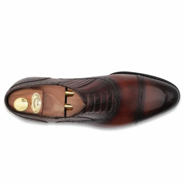 harris_firenze__slipon_mi_1-2.webp Flash Sale Harris Shoes 1913 Harris Firenze 1913 Slip-On Mit Brogue Verzierungen Oxford Brown