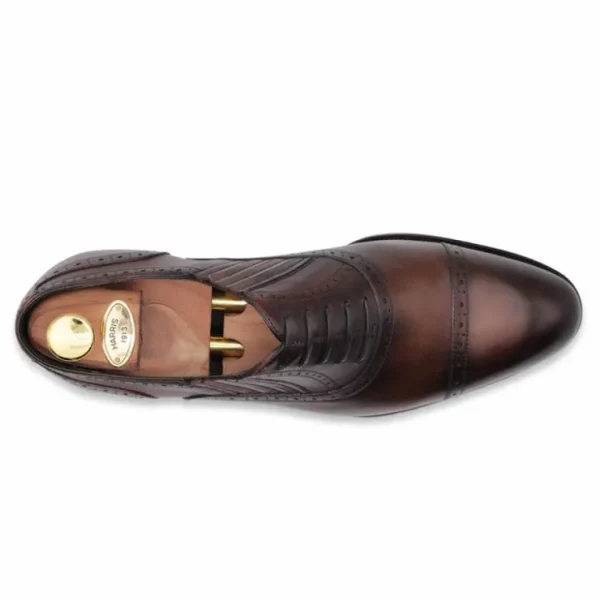 harris_firenze__slipon_mi_1.webp New Harris Shoes 1913 Harris Firenze 1913 Slip-On Mit Brogue Verzierungen Oxford Brown