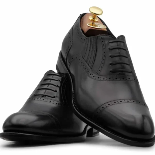 harris_firenze__slipon_mi_2-1.webp Cheap Harris Shoes 1913 Harris Firenze 1913 Slip-On Mit Brogue Verzierungen Oxford Black