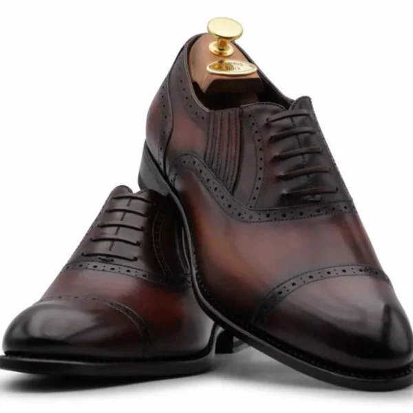 harris_firenze__slipon_mi_2-2.webp Flash Sale Harris Shoes 1913 Harris Firenze 1913 Slip-On Mit Brogue Verzierungen Oxford Brown