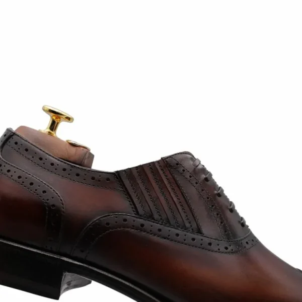 harris_firenze__slipon_mi_4-2.webp Flash Sale Harris Shoes 1913 Harris Firenze 1913 Slip-On Mit Brogue Verzierungen Oxford Brown