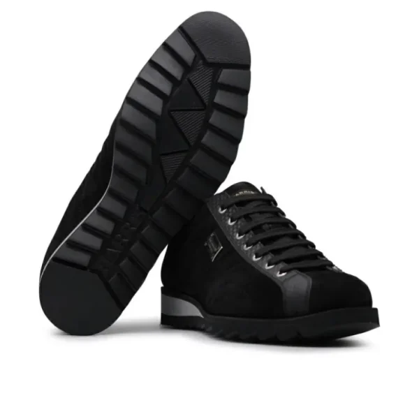 harris_firenze__soft_sued_1.webp Hot Harris Shoes 1913 Harris Firenze 1913 Soft Suede Sneakers Black