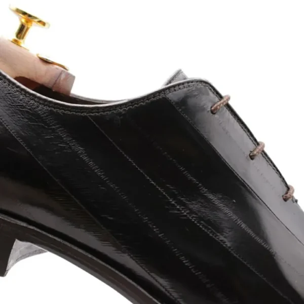 harris_firenze__stringed__1-2.webp Discount Harris Shoes 1913 Harris Firenze 1913 Stringed Leather Eel Oxford Brown