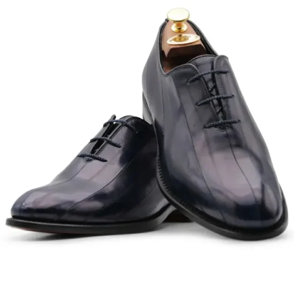 harris_firenze__stringed__1.webp Cheap Harris Shoes 1913 Harris Firenze 1913 Stringed Leather Eel Oxford Blue Navy BlueNavy