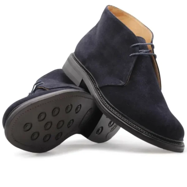 harris_firenze__suede_des_2-1.webp Flash Sale Harris Shoes 1913 Harris Firenze 1913 Suede Desert Boot Navy Blue NavyBlue