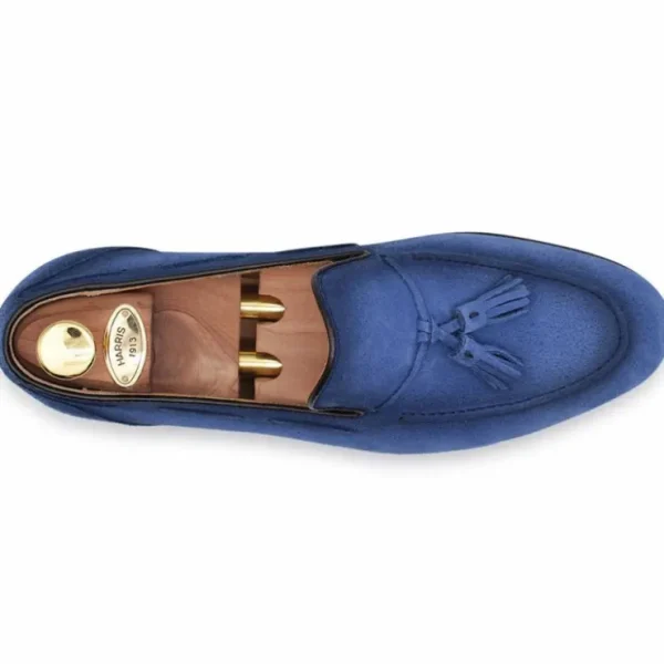 harris_firenze__suede_lea_1-3.webp Cheap Harris Shoes 1913 Harris Firenze 1913 Suede Leather Moccasin Sky Blue SkyBlue