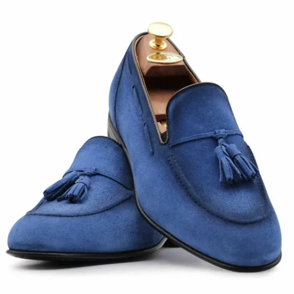 harris_firenze__suede_lea_2-3.webp Cheap Harris Shoes 1913 Harris Firenze 1913 Suede Leather Moccasin Sky Blue SkyBlue