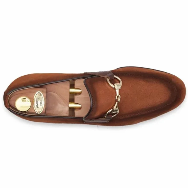 harris_firenze__suede_loa_1.webp Outlet Harris Shoes 1913 Harris Firenze 1913 Suede Loafers Brown