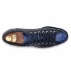 Hot Harris Shoes 1913 Harris Firenze 1913 Weave Leather Sneakers Blue