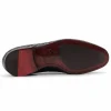Online Harris Shoes 1913 Harris Firenze 1913 Woven Calfskin Loafers Black