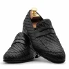 Online Harris Shoes 1913 Harris Firenze 1913 Woven Calfskin Loafers Black