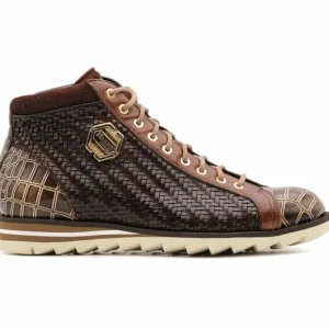 Online Harris Shoes 1913 Harris Firenze 1913 Woven Chukka Boots Brown