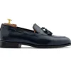 Discount Harris Shoes 1913 Leather Loafer Blue