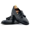 Discount Harris Shoes 1913 Leather Loafer Blue