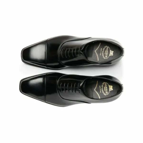 harris_shoes__leather_str_1-3.webp Cheap Harris Shoes 1913 Leather Stringed Lace-up Shoes Nero