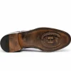 Shop Harris Shoes 1913 Leather Stringed Wingtip Shoes Brown