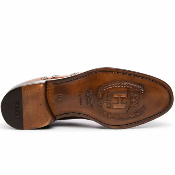 harris_shoes__leather_str_3-5.webp Best Sale Harris Shoes 1913 Leather Stringed Wingtip Shoes Cognac