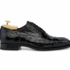 Discount Harris Shoes 1913 Ostrich Stringed Shoes Nero
