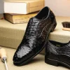 Discount Harris Shoes 1913 Ostrich Stringed Shoes Nero