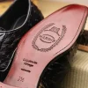 Discount Harris Shoes 1913 Ostrich Stringed Shoes Nero